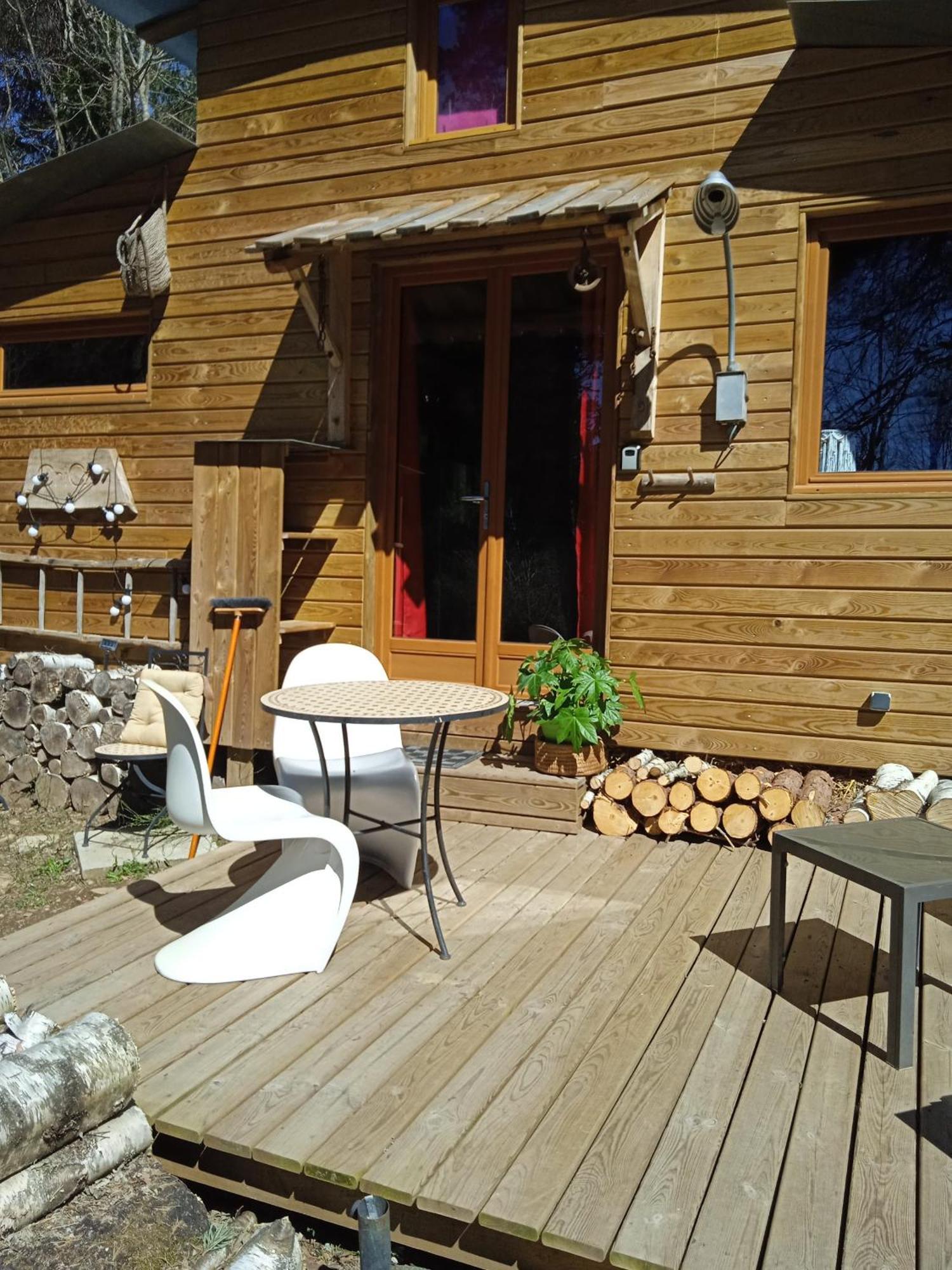 Chalet Libellule Domaine De La Mamounette Champclause Kültér fotó
